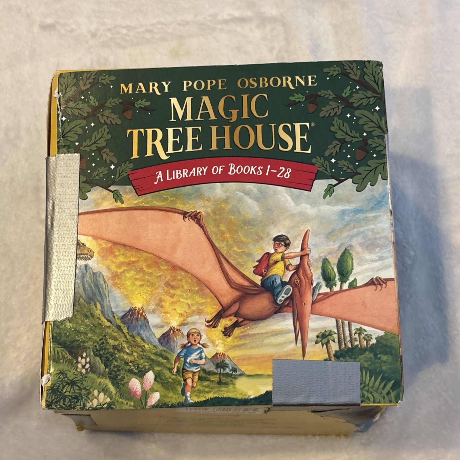 Magic Tree House 1–28 Box Set – Complete 28-Book Collection, Library Edition