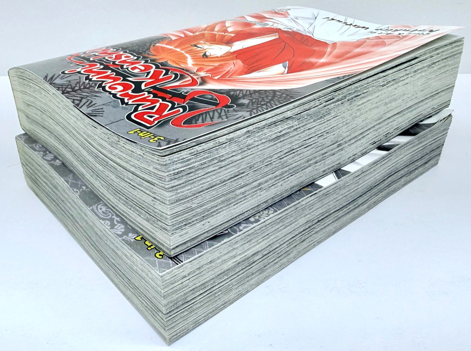 Rurouni Kenshin 3-in-1 Volumes 4, 5, 6, 10, 11, 12 Paperback Books