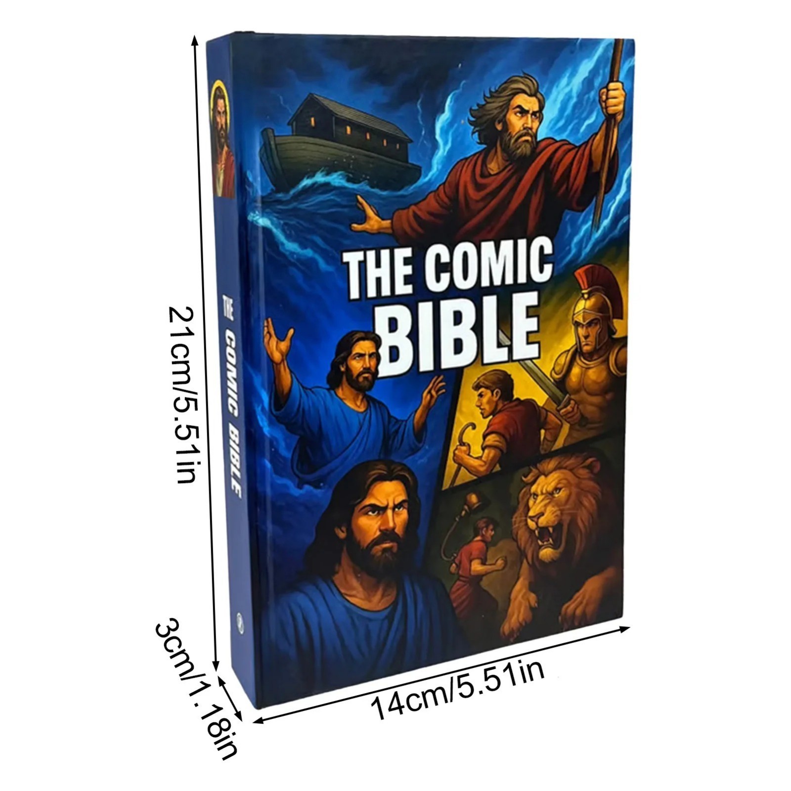The Comic Bible Book Fun Artwork And Age-Appropriate Text Easy-To-Read Stories