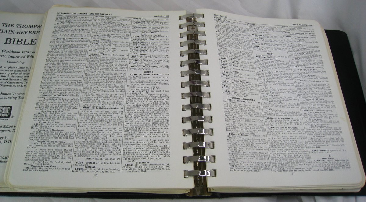 Thompson Chain Reference Bible Loose Leaf Wide Margin KIRKBRIDE 1964 4th Ed. KJV
