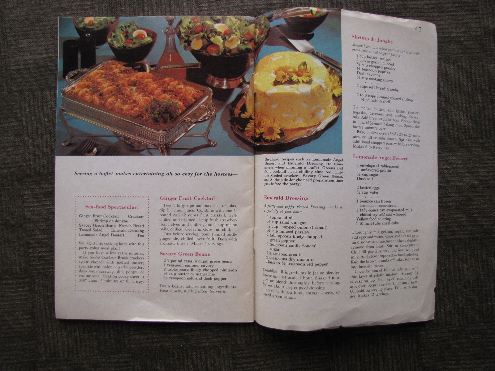 First Printing SHORT CUT COOKING by Meredith Corp. USA 10″x6.5″ w 47 pages 1969