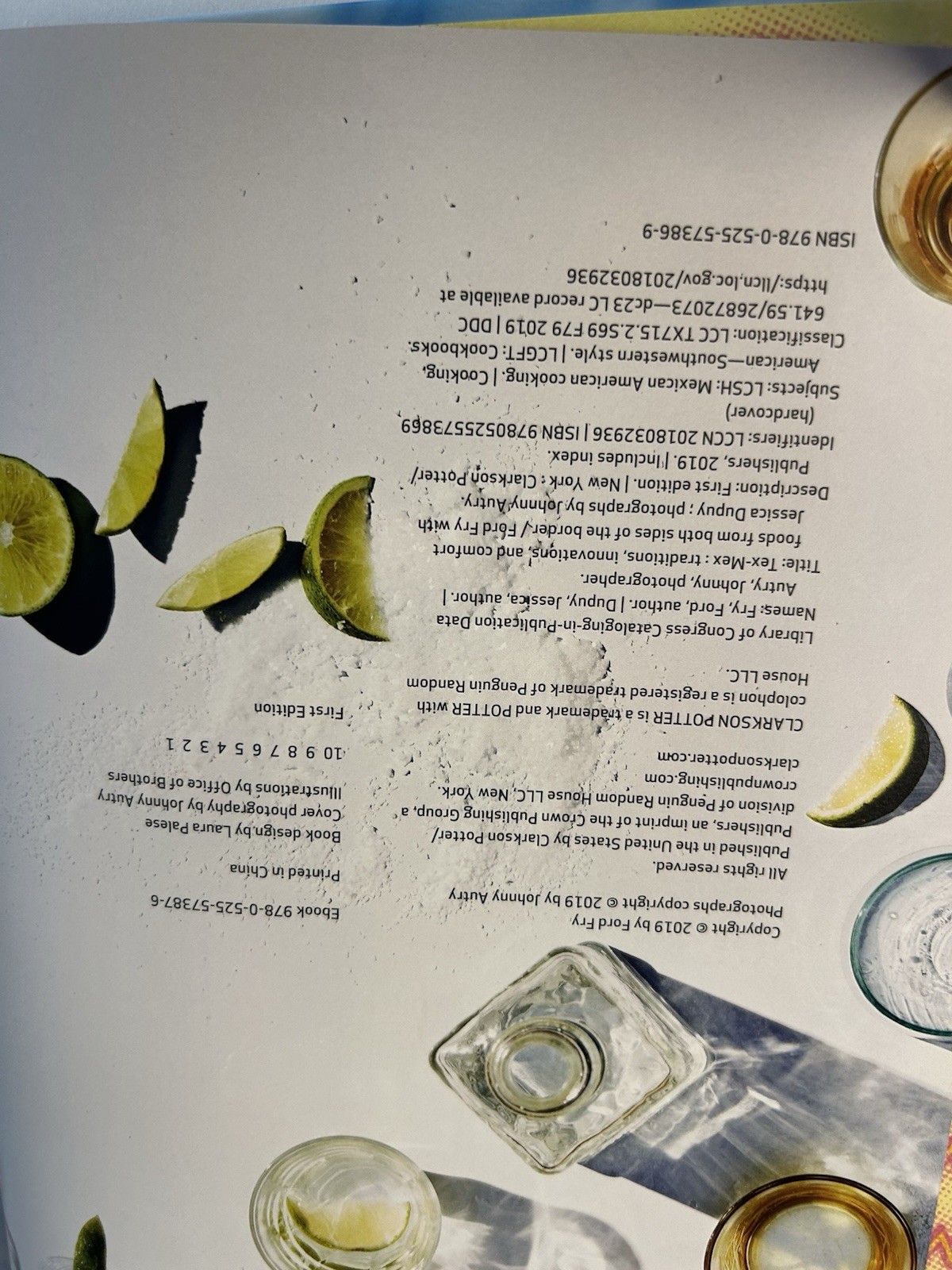 Tex Mex Ford Fry Jessica Dupuy Cookbook 2019 Traditions Comfort Food 1st Edition