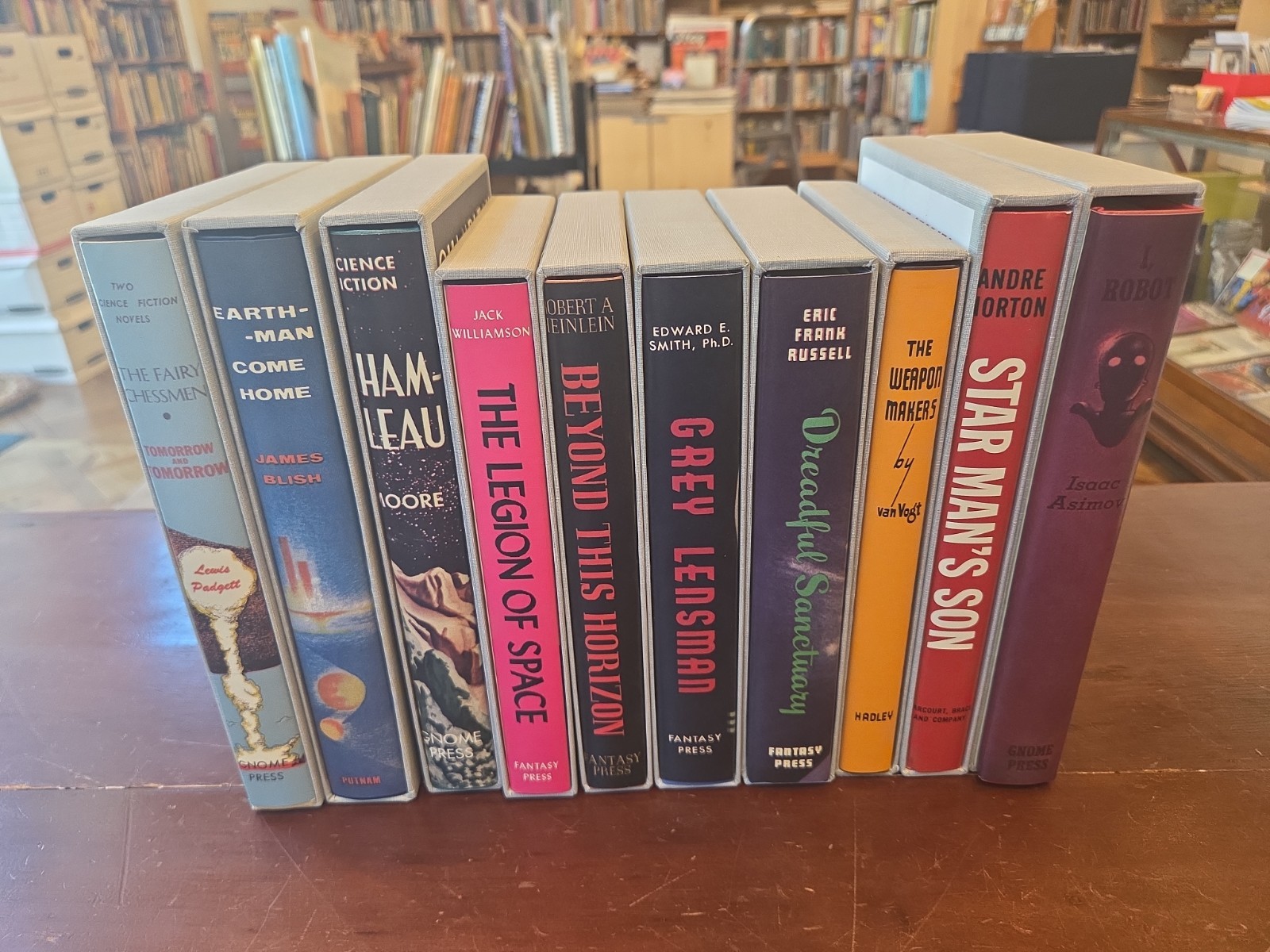 The First Edition Library – Science Fiction Fasimile Books Lot of 10