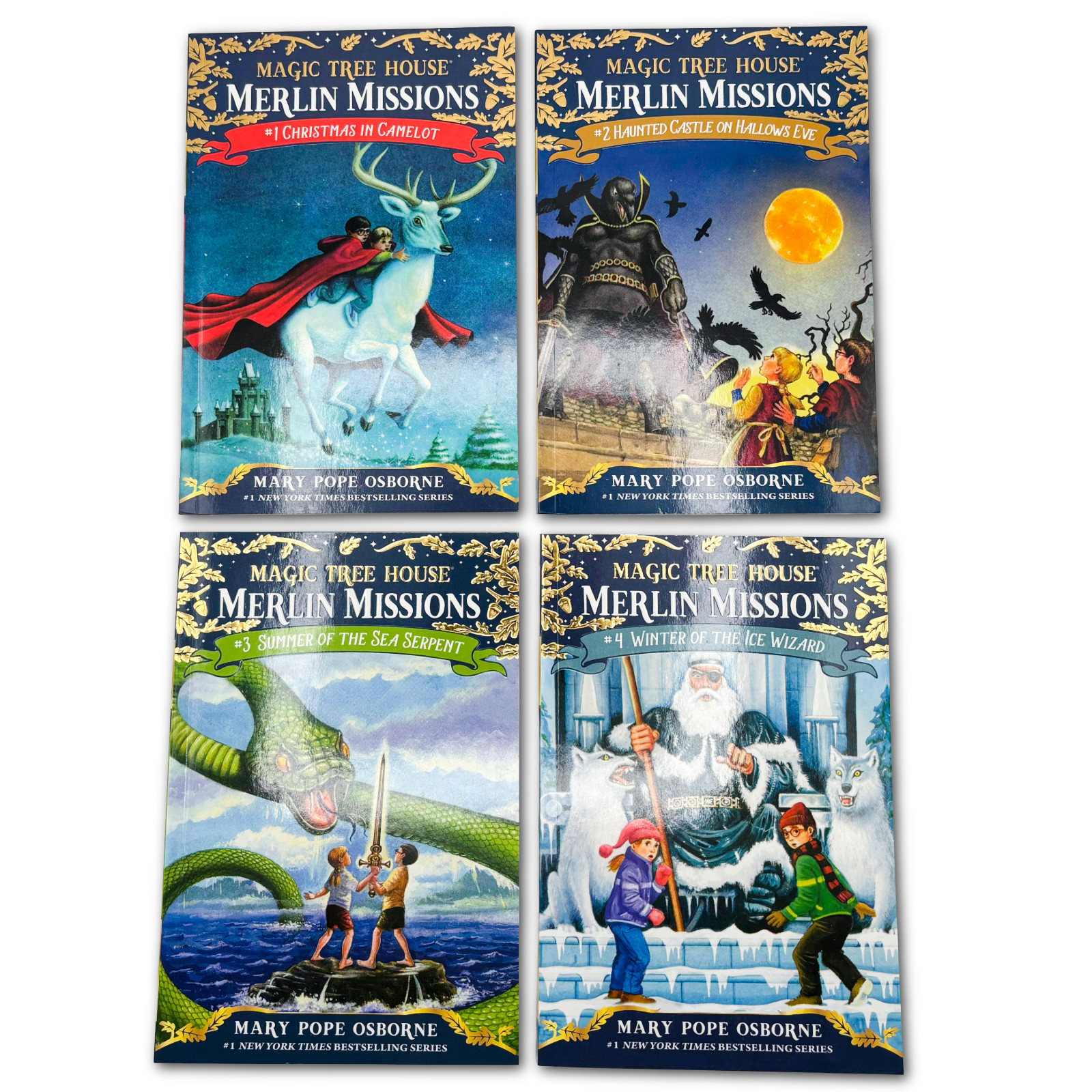 Magic Tree House Merlin Missions Books 1-25 Complete Set Mary Pope Osborne