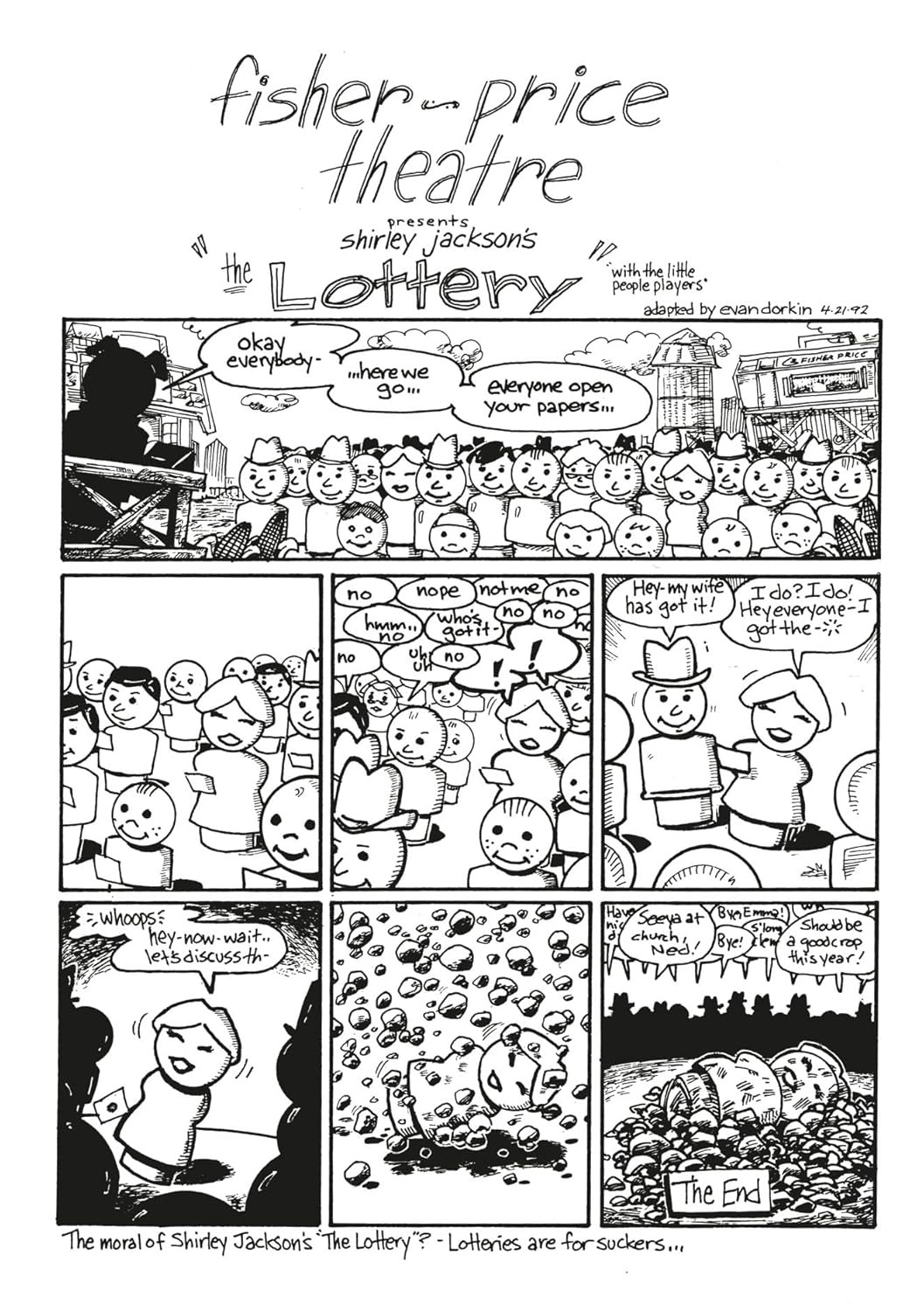 Nerd Inferno: the Essential Evan Dorkin
