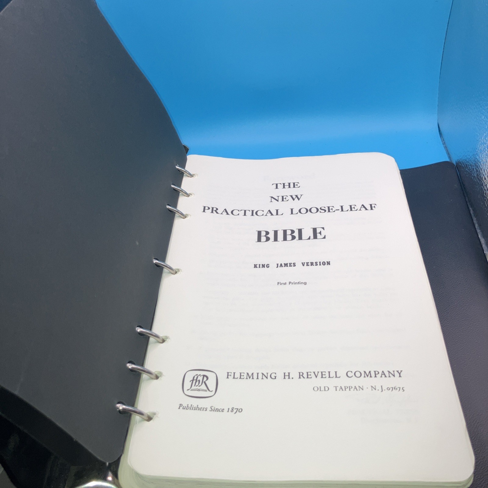 Practical Loose Leaf Bible 1st First Printing Edition Revell used