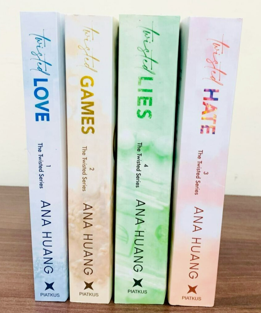 Twisted Special 4 books Collection Set ( Love, Game, Hate, Lies) Paperback