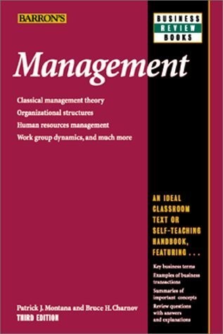 Management (Barron’s Business Review Series)