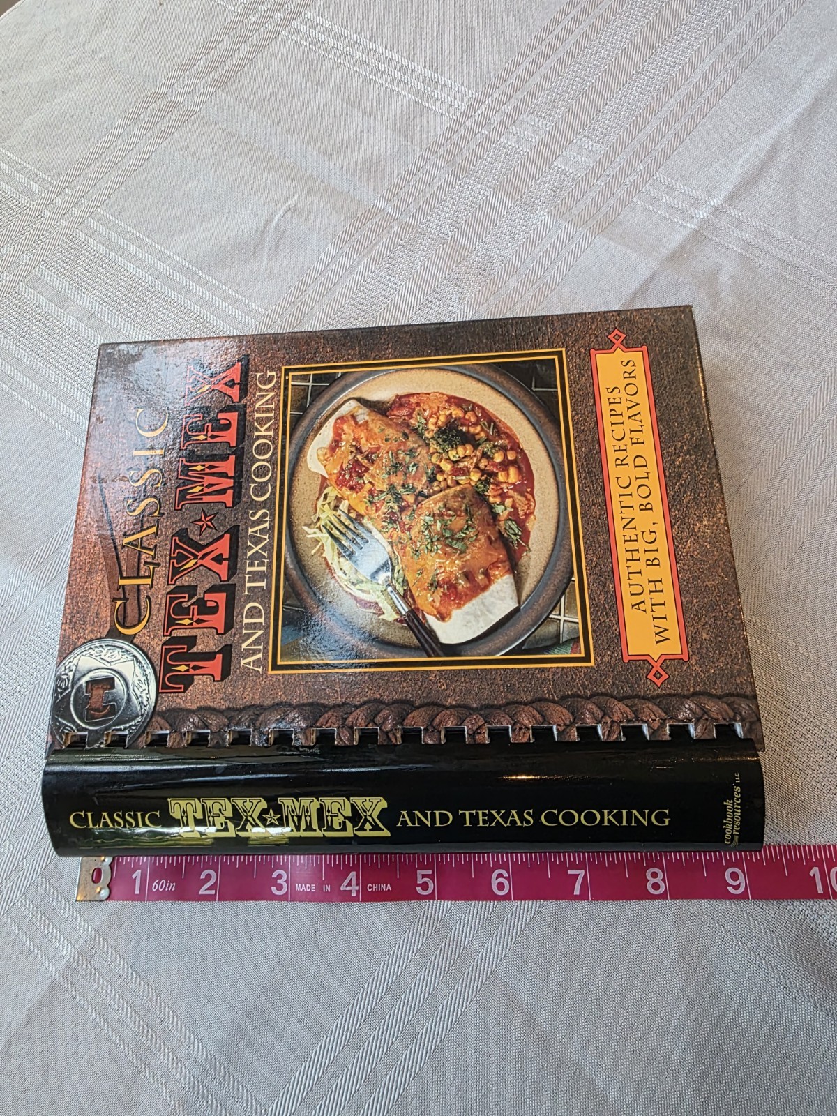 Classic Tex Mex And Texas Cooking Cookbook- Authentic Recipes 9″×7″ Color Photos