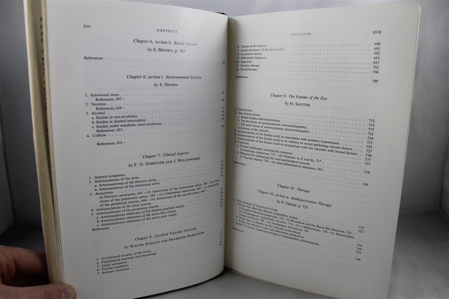 1969 Atherosclerosis: Pathology, Physiology, Aetiology, Diagnosis And Clinical..