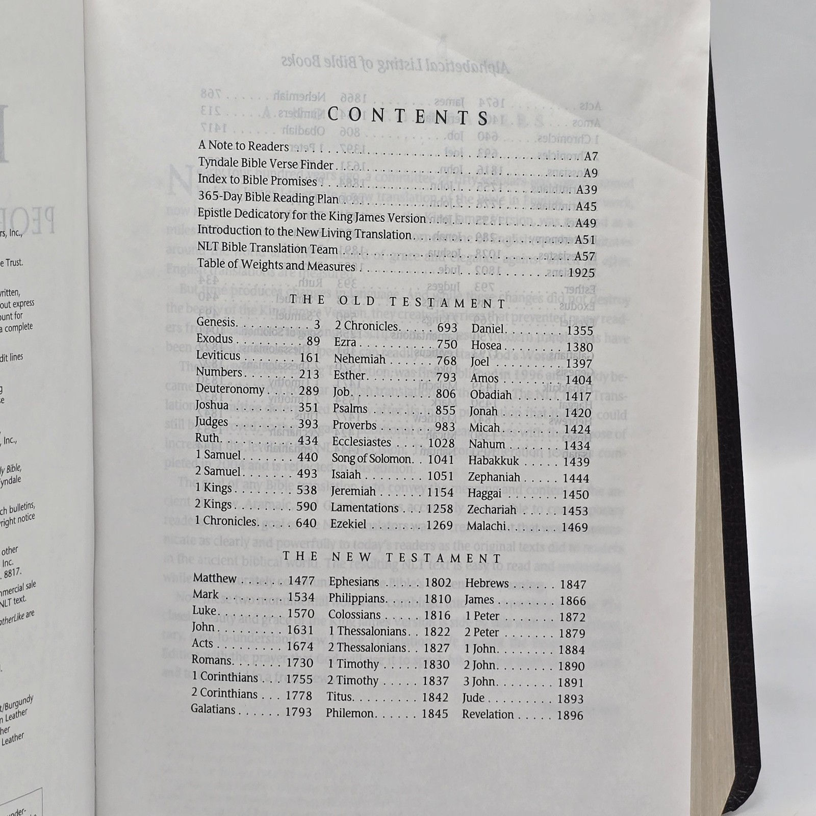 Holy Bible TBN Parallel Special Ed. King James Version New Living Translation