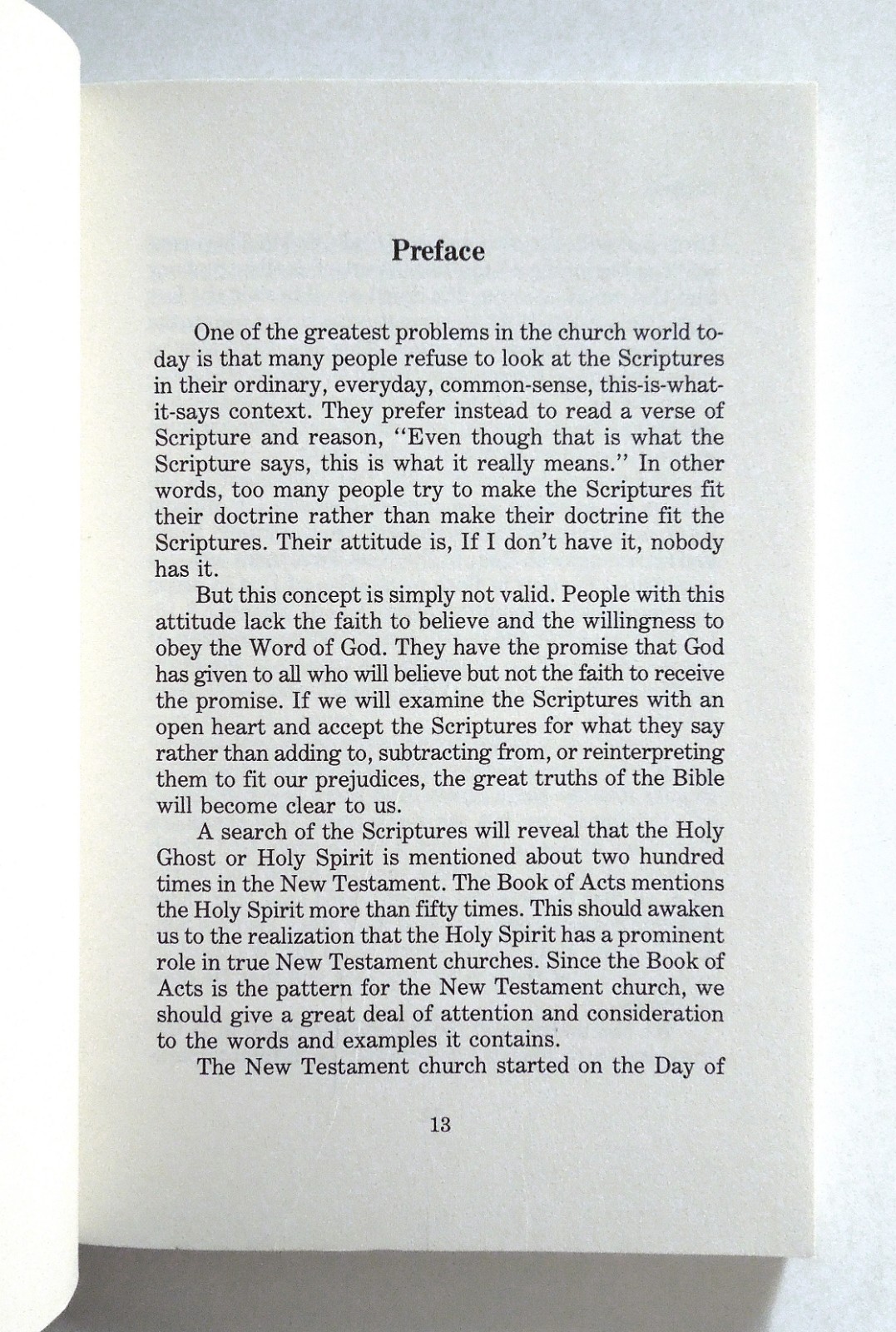 The Baptism of the Holy Ghost – Alan Kitay, 1988 sc, Word Aflame Press