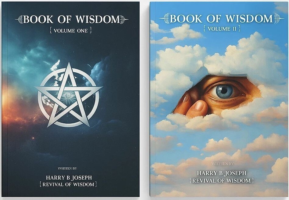 Book of Wisdom Volumes 1 & 2, Book of Symbolism & Human Health Guide 4 book set.