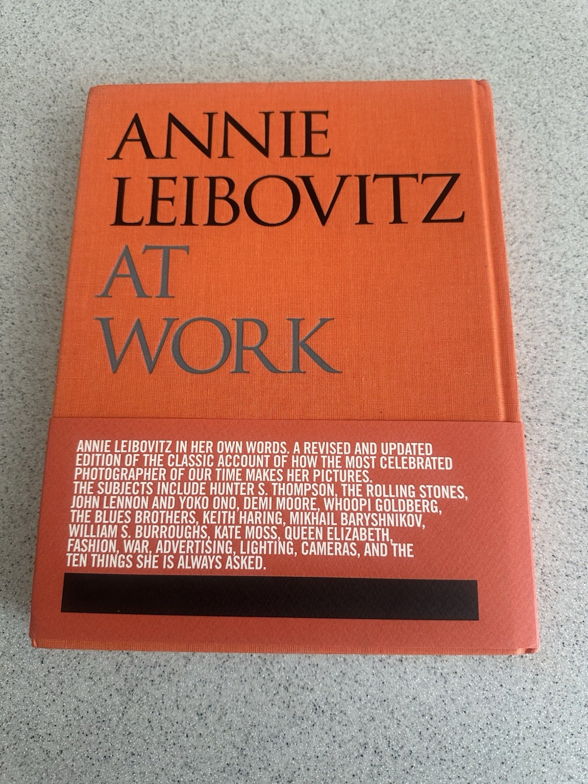 Annie Leibovitz at Work – Hardcover Book By Annie Leibovitz