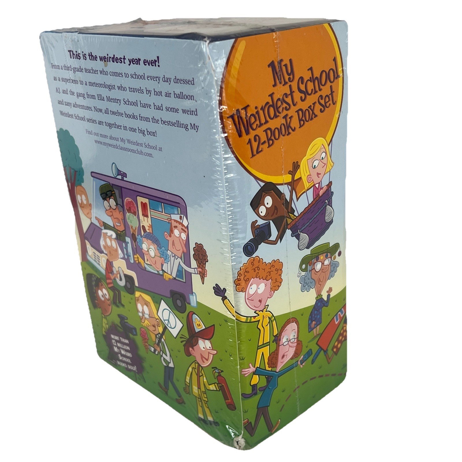 My Weirdest School 12-Book Box Set Books Bundle 1-12 Dan Gutman Jim Paillot READ