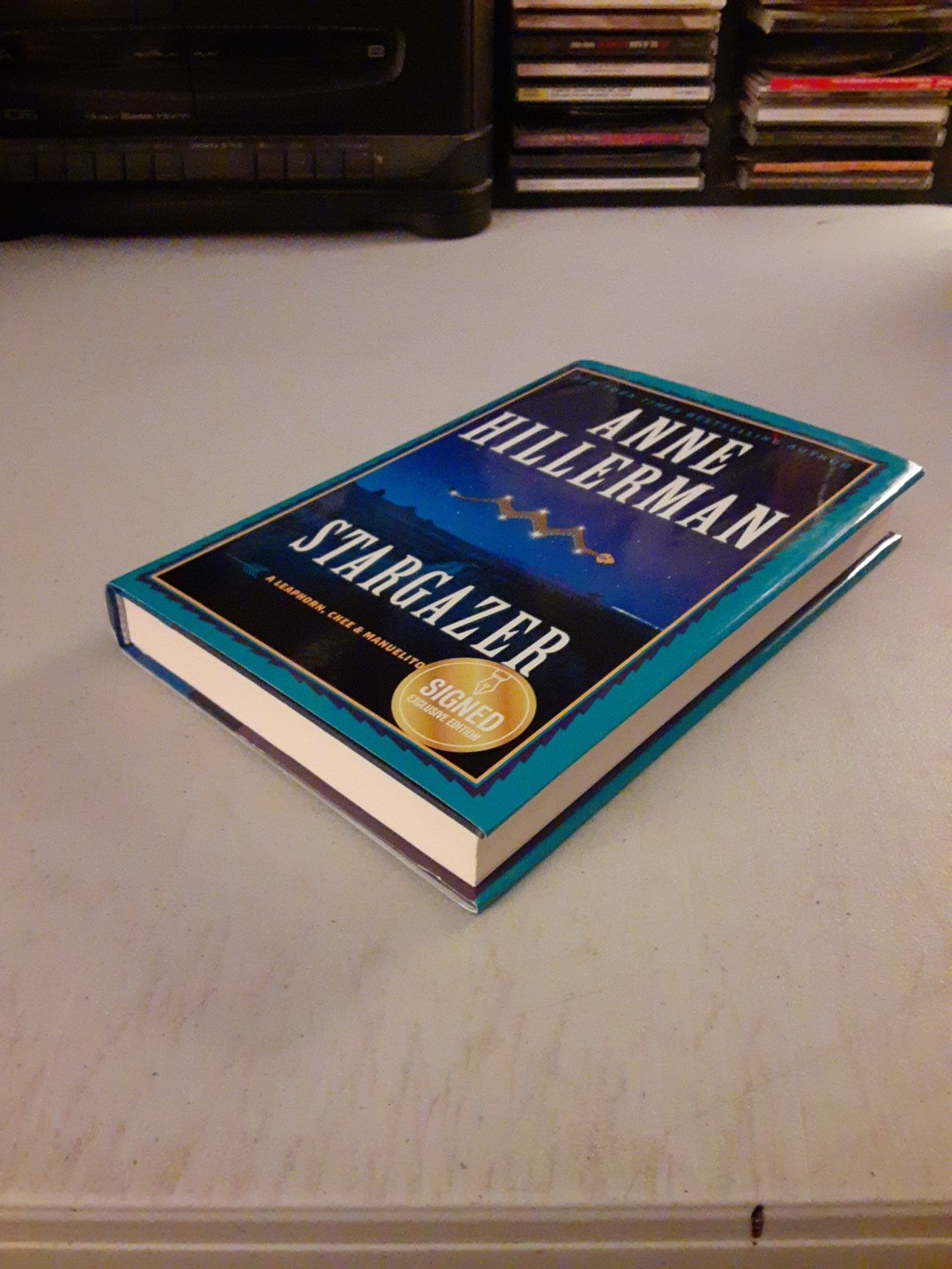 SIGNED Stargazer by Anne Hillerman (2021, Hardcover) 1st, B&N Exclusive, VG