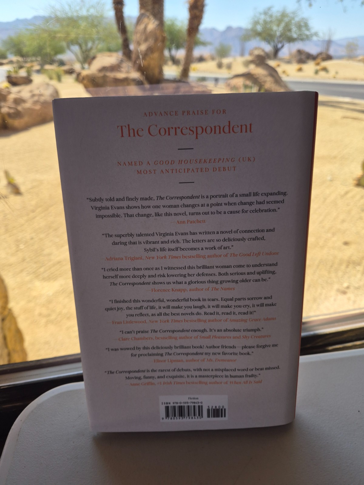 The Correspondent: A Novel by Virginia Evans (2025, Hardcover)