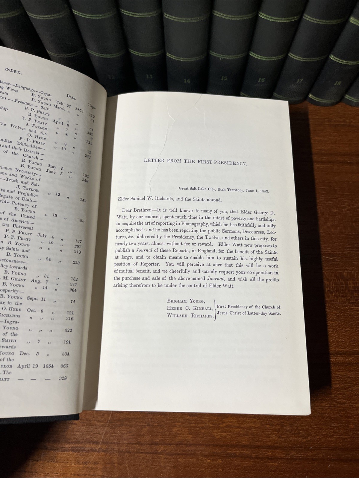 Journal of Discourses – Complete – Mormon Church of Jesus Christ – Brigham Young