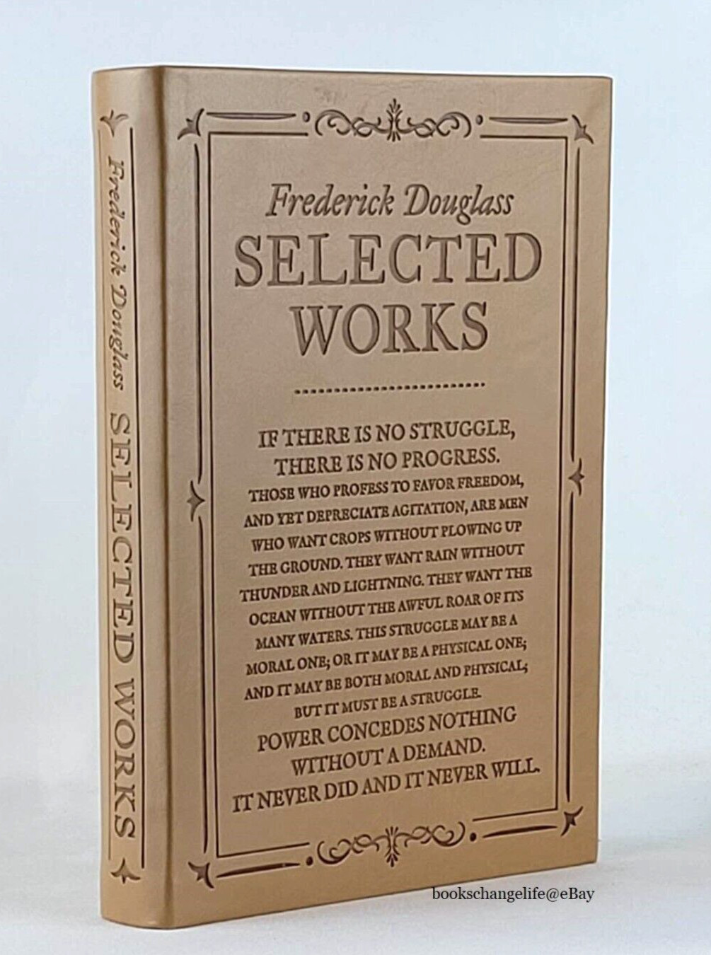 FREDERICK DOUGLASS: SELECTED WORKS by Frederick Douglass Faux Leather Brand NEW