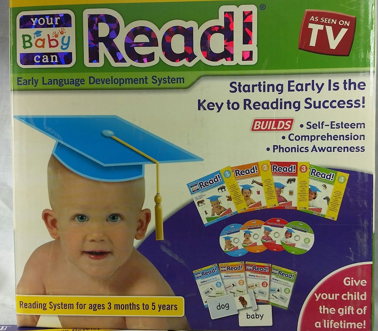 Your Baby Can Read 4-level in high demand “Retail kit Box”(limited Sale price)