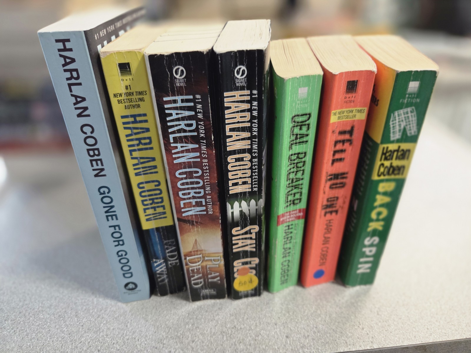Harlan Coben Lot Of 7 Books. Paperback. Mystery Thriller Suspense