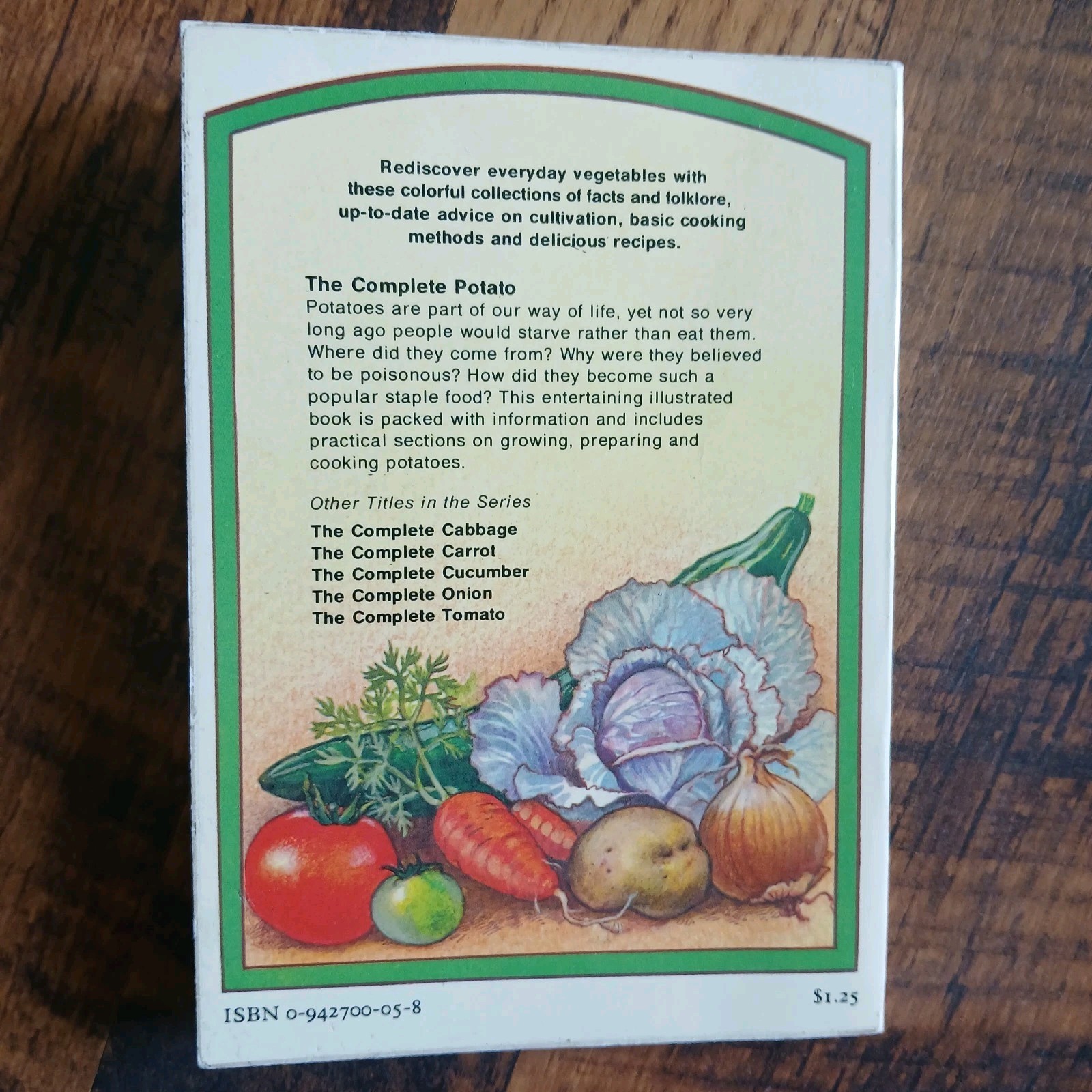 Set Of 4 The Complete Vegetable Caroline Francis 1981 Illust. Mini Cookbooks PB