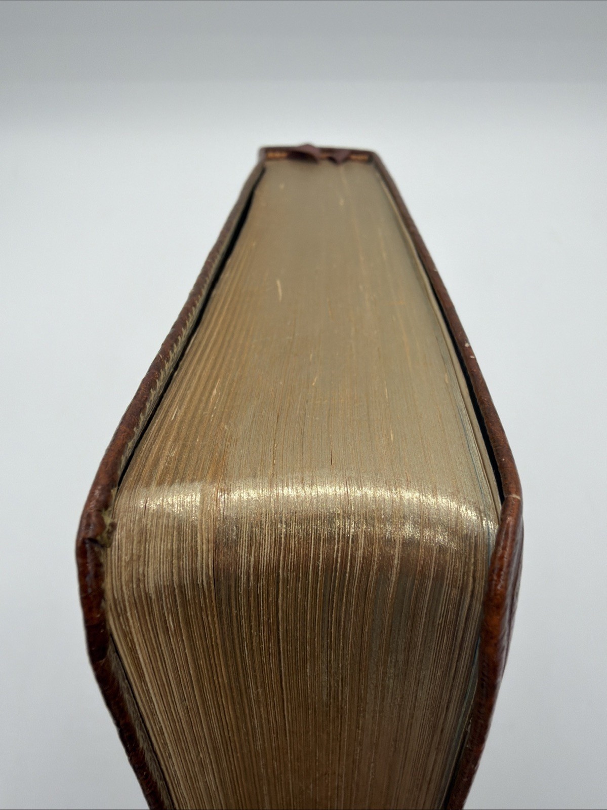 Holy Bible The Open Bible Edition Nelson 658BR Brown Leather 1975 Red Letter