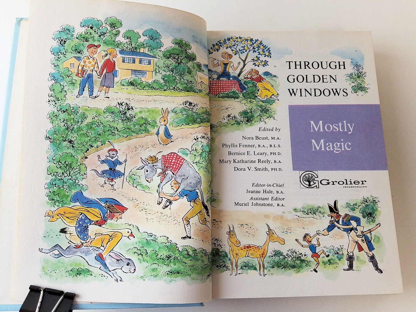 Through Golden Windows Children’s Story Books Complete Set 10 ©1958 1st Edition