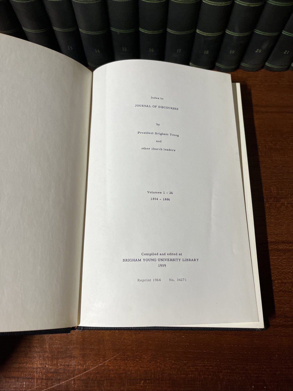 Journal of Discourses – Complete – Mormon Church of Jesus Christ – Brigham Young