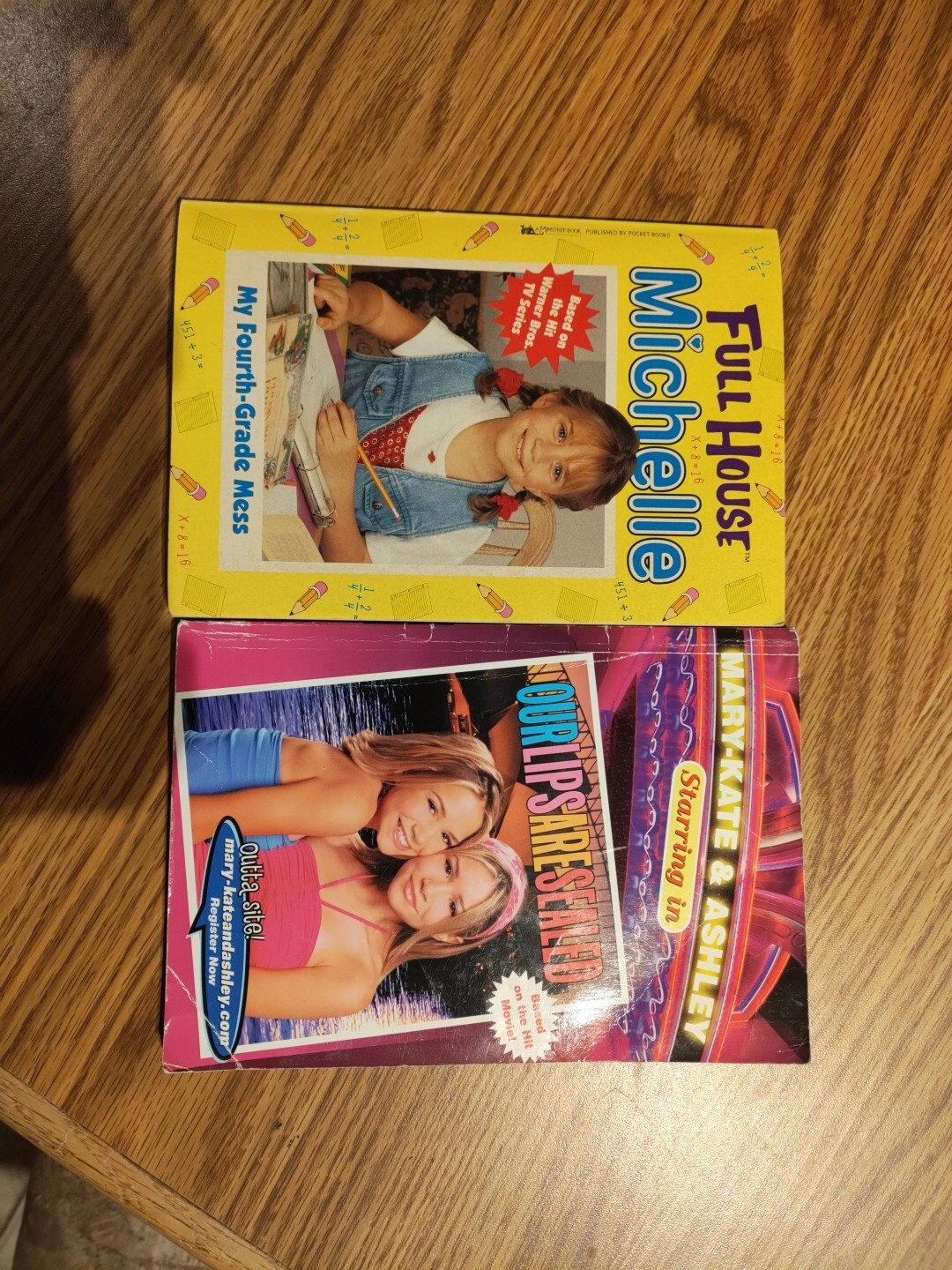 Mary Kate & Ashely Starring In Our Lips Are Sealed Paperback Full House Michelle