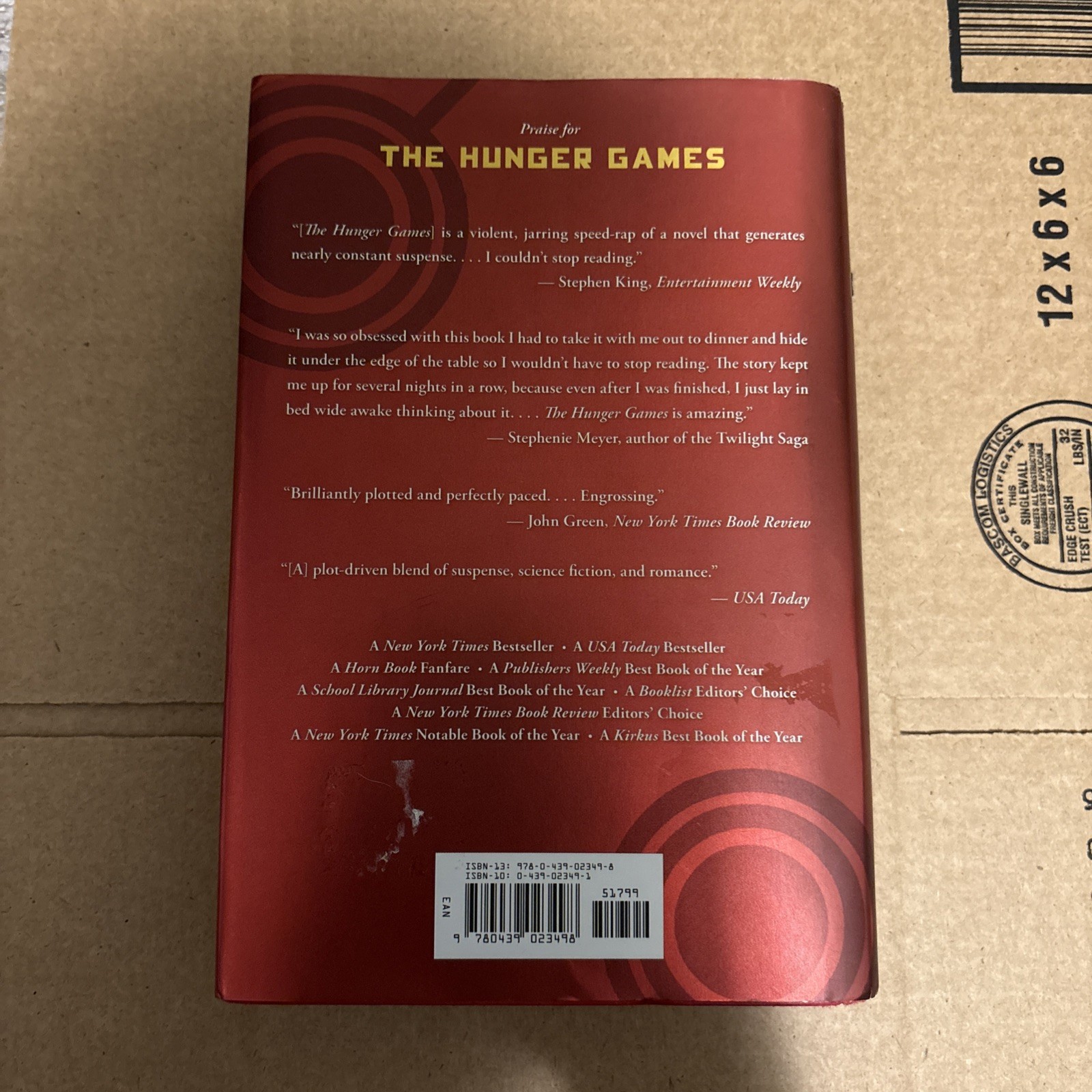 Catching Fire by Suzanne Collins 1st Edition First Printing 2009 Hardcover