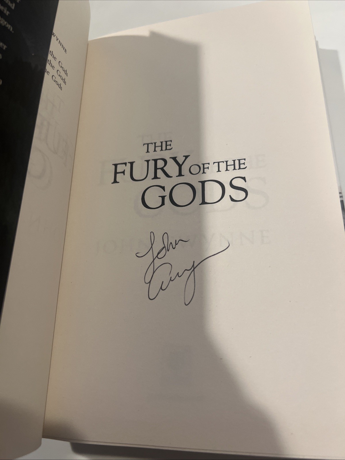Bloodsworn Saga John Gwynne Signed Hardcover