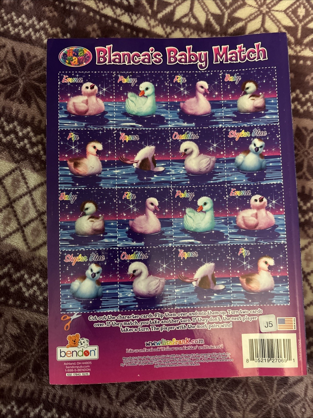 Lisa Frank Coloring and Activity 288 Pages Book NO STICKERS (2 Pages Used)