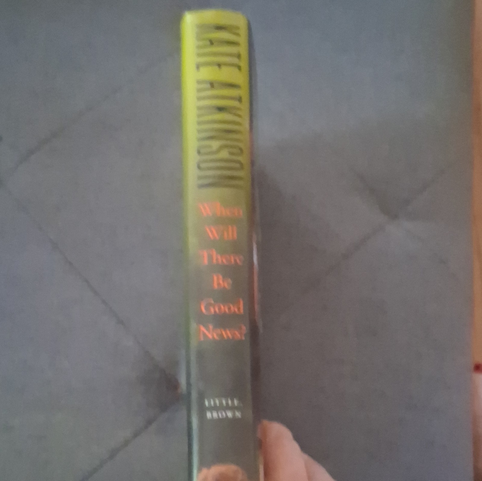 1st Edition HC Kate Atkinson When Will There Be Good News? Jackson Brodie 2008