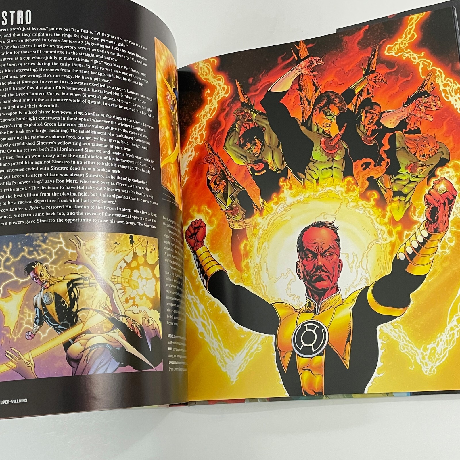 DC COMICS SUPER-VILLAINS: THE COMPLETE VISUAL HISTORY HC/DJ illustrated 2014