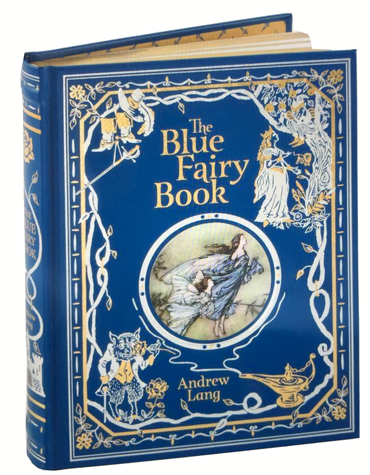 ❤️SET of 2 ALICE’S ADVENTURES in WONDERLAND and THE BLUE FAIRY Leather Bound NEW