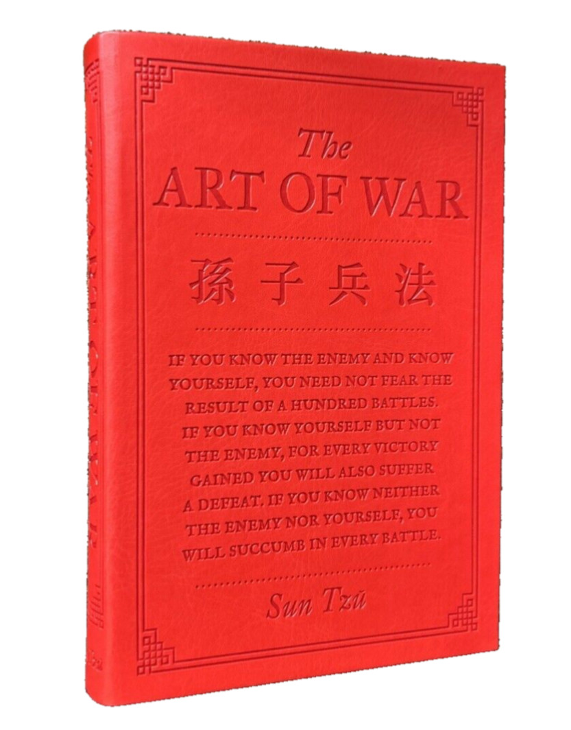 ❤️THE ART OF WAR by Sun Tzu Deluxe Faux Leather Flex Bound Classics Brand NEW
