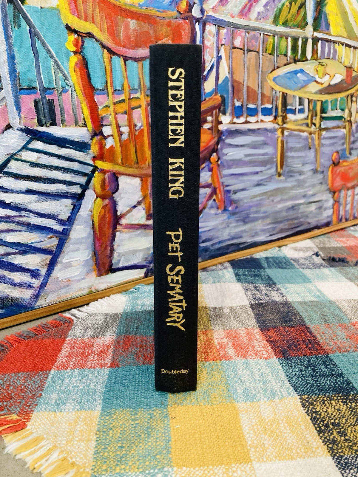SUPER NICE!!! Stephen King Pet Sematary TRUE 1st Edition (Y38) $15.95 DOUBLEDAY