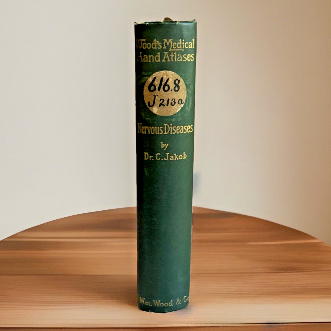 Atlas of Normal and Pathological Nervous Systems ~ 1896 ~ C. Jakob ~ Color Illus