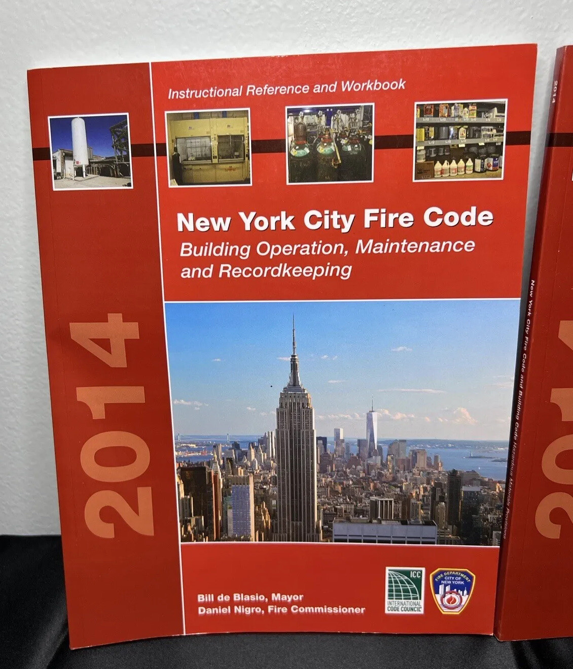 ICC International Code Council New York City Fire Code & Building Code Set 2014