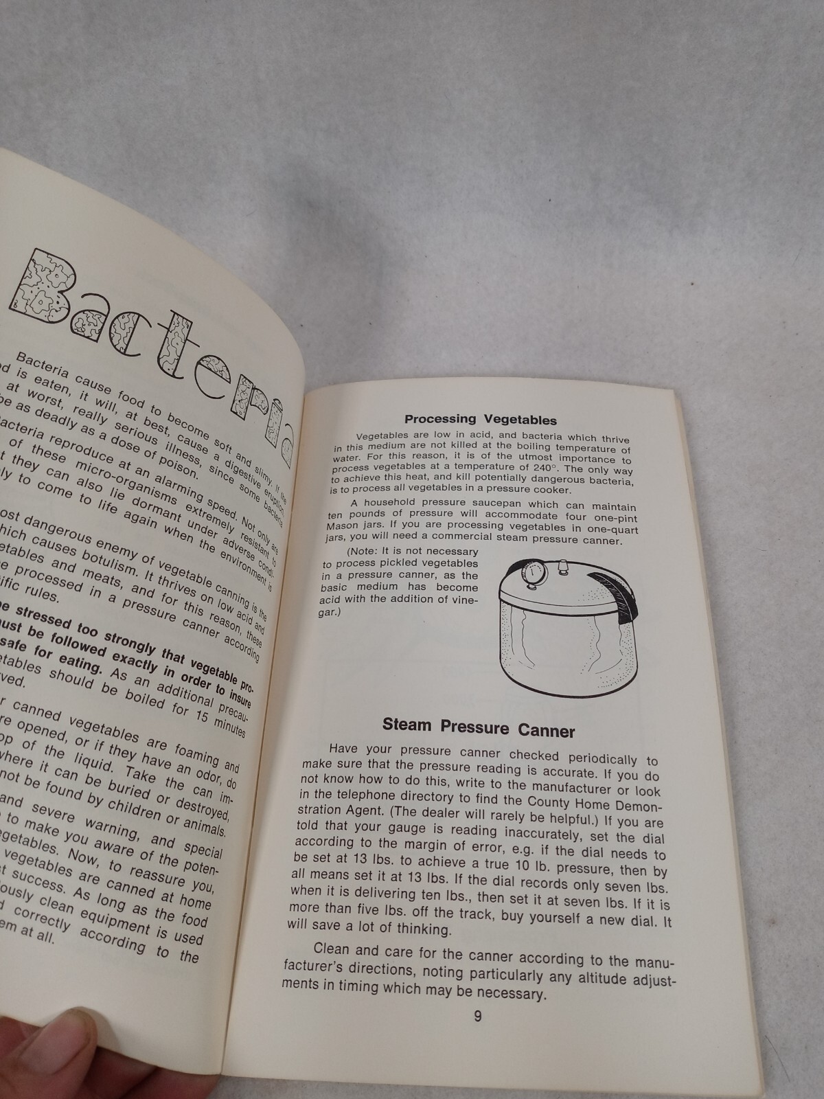 Vegetables fruits & Juices Canning & Freezing Booklet 1974 47 pages 8×5