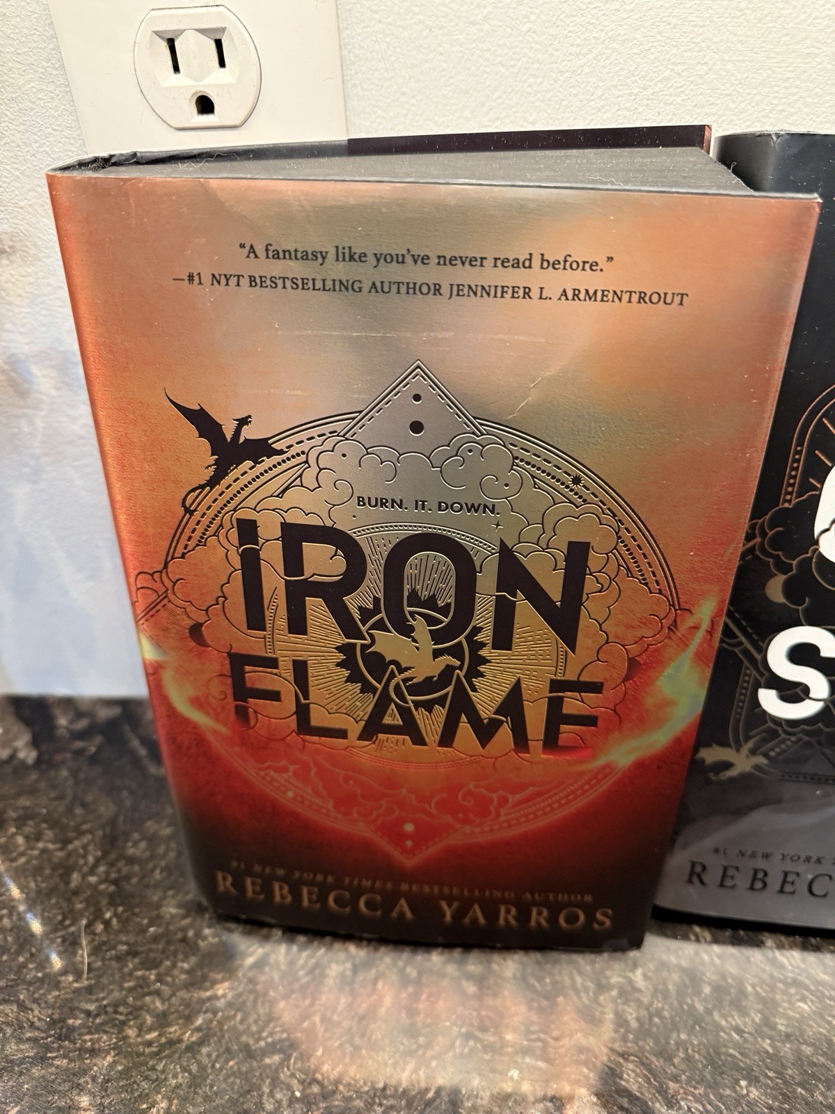 Rebecca Yarros Fourth Wing, Iron Flame, Onyx Storm – Hardcover Book Lot Of 3