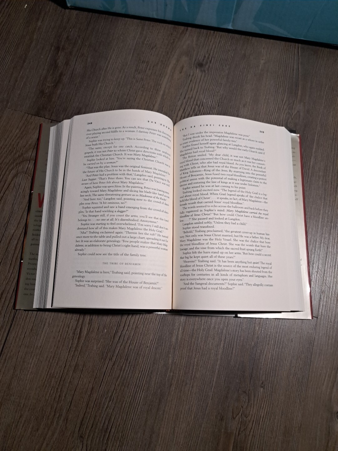 Robert Langdon Ser.: The Da Vinci Code : A Novel by Dan Brown (2003, Hardcover)