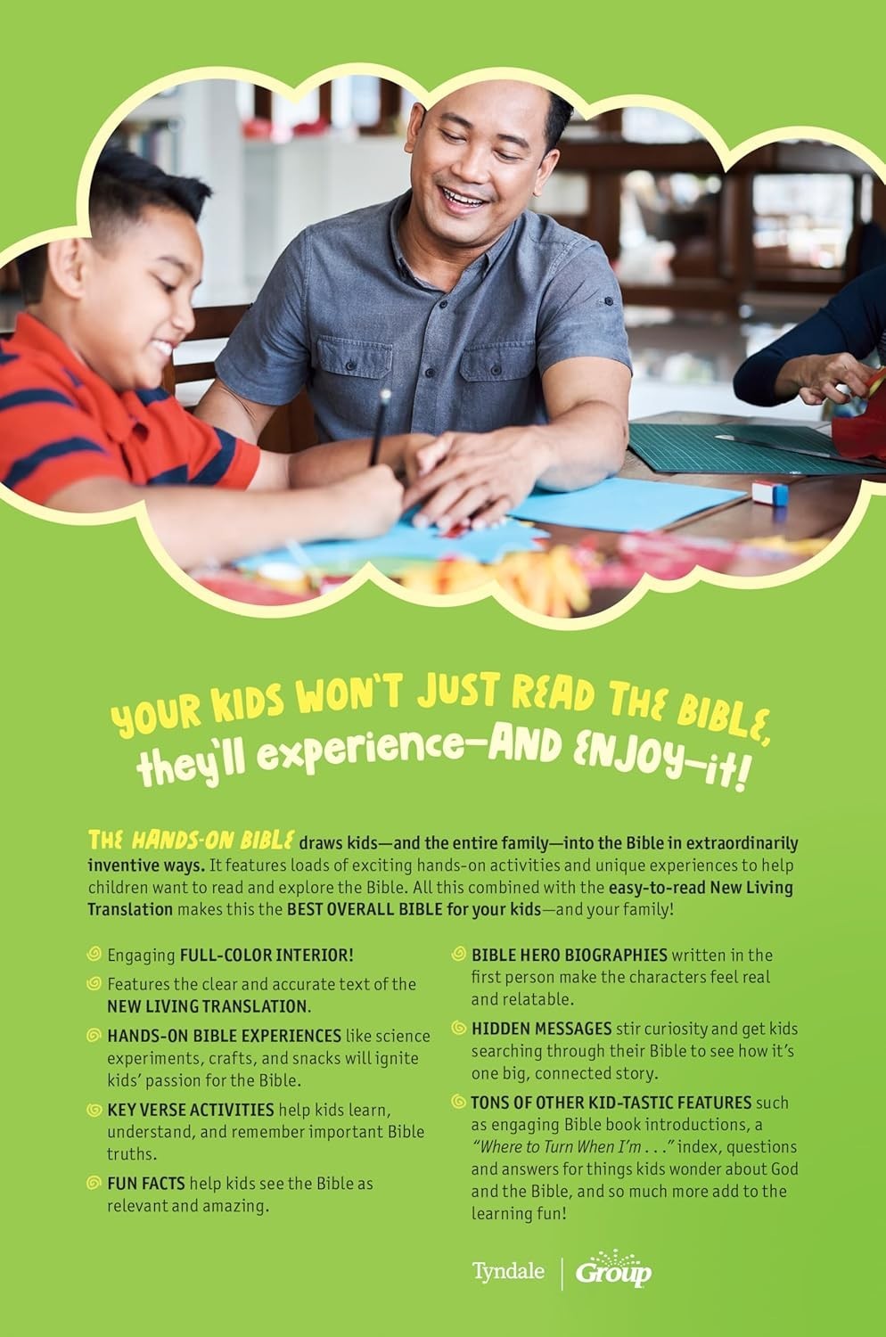 NWT Children’s Hands-On Bible, Third Edition by New Living with Bible Cover