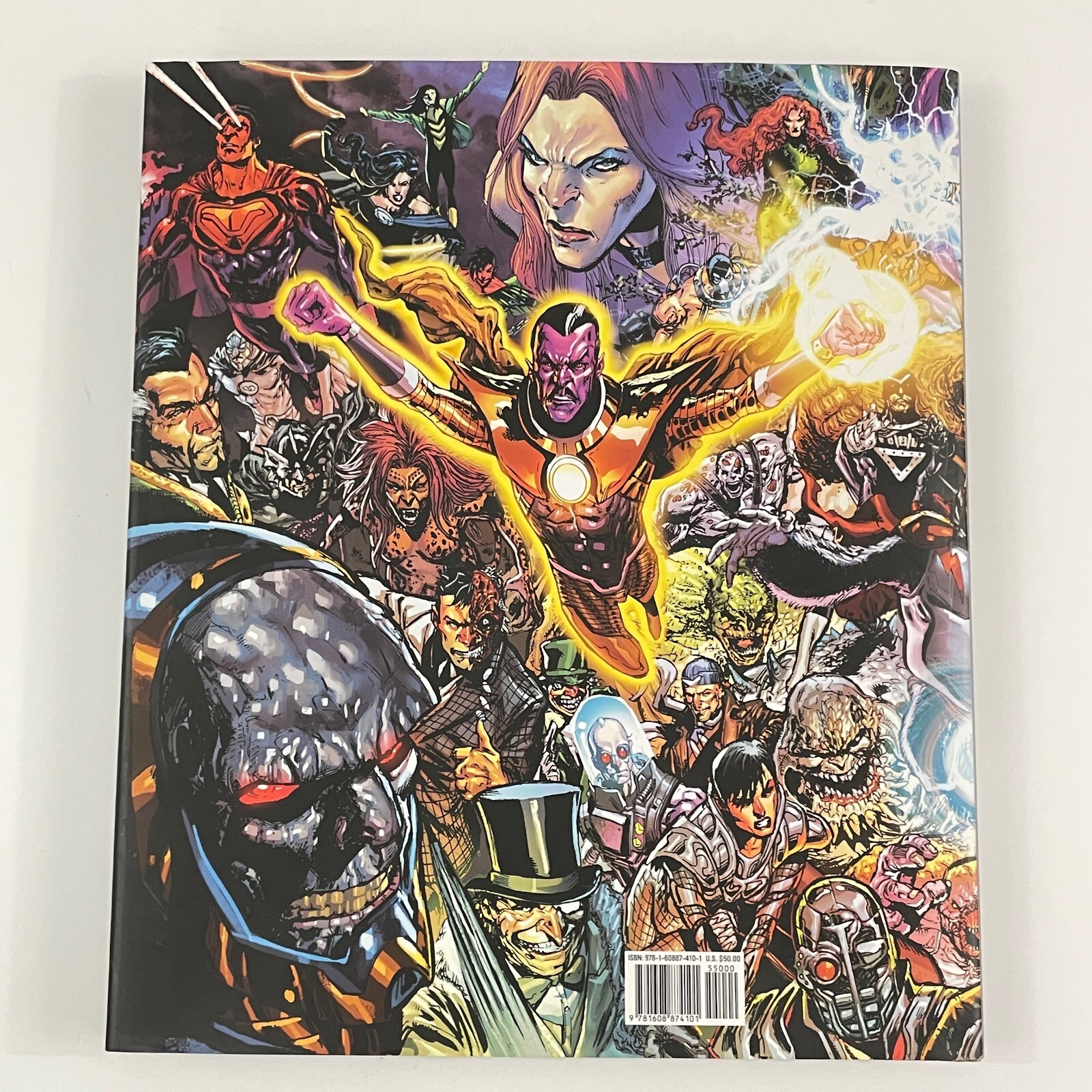 DC COMICS SUPER-VILLAINS: THE COMPLETE VISUAL HISTORY HC/DJ illustrated 2014
