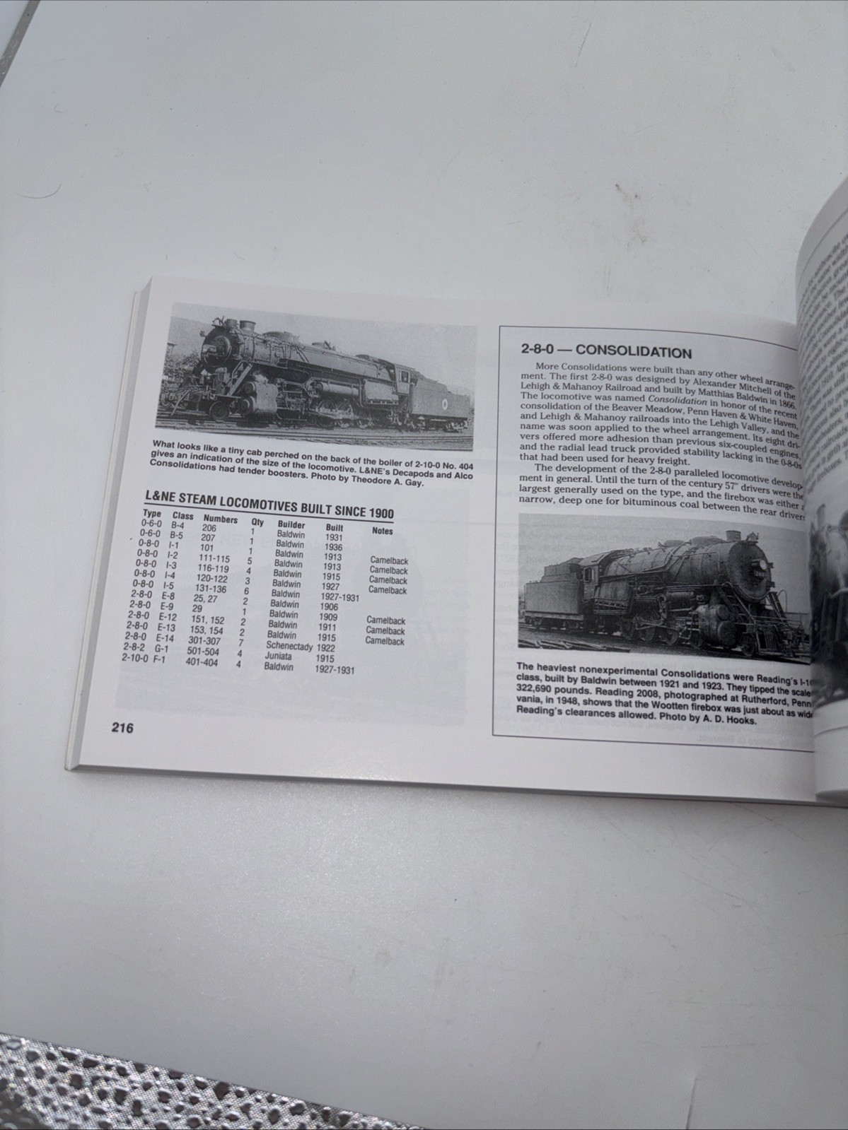 Guide to North American Steam Locomotives & Steam Power 2 Book Lot, PB.