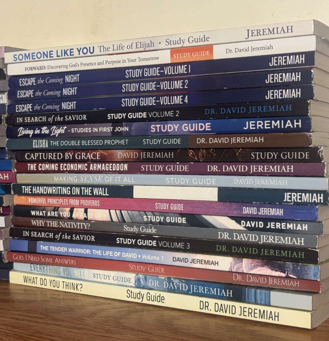 Dr. David Jeremiah Bible Study Guide Books Lot of 41 Unused