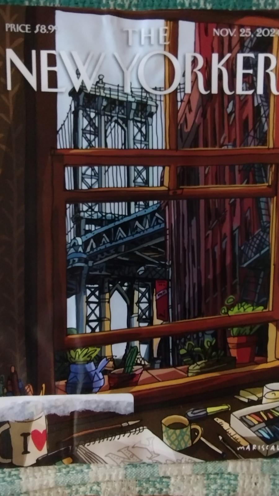 THE NEW YORKER NOV 25,2024 PERSONAL HISTORY A LONG WAY HOME