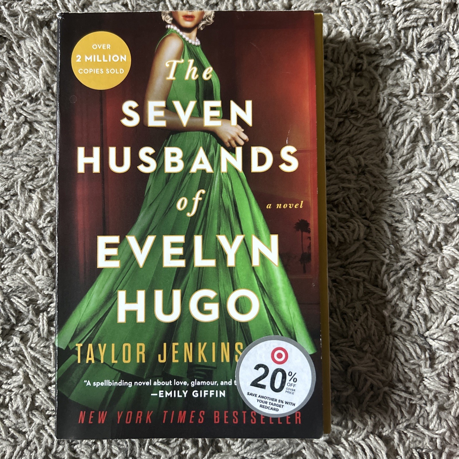 Seven Husbands of Evelyn Hugo : A Novel by Taylor Jenkins Reid 2018 Paperback