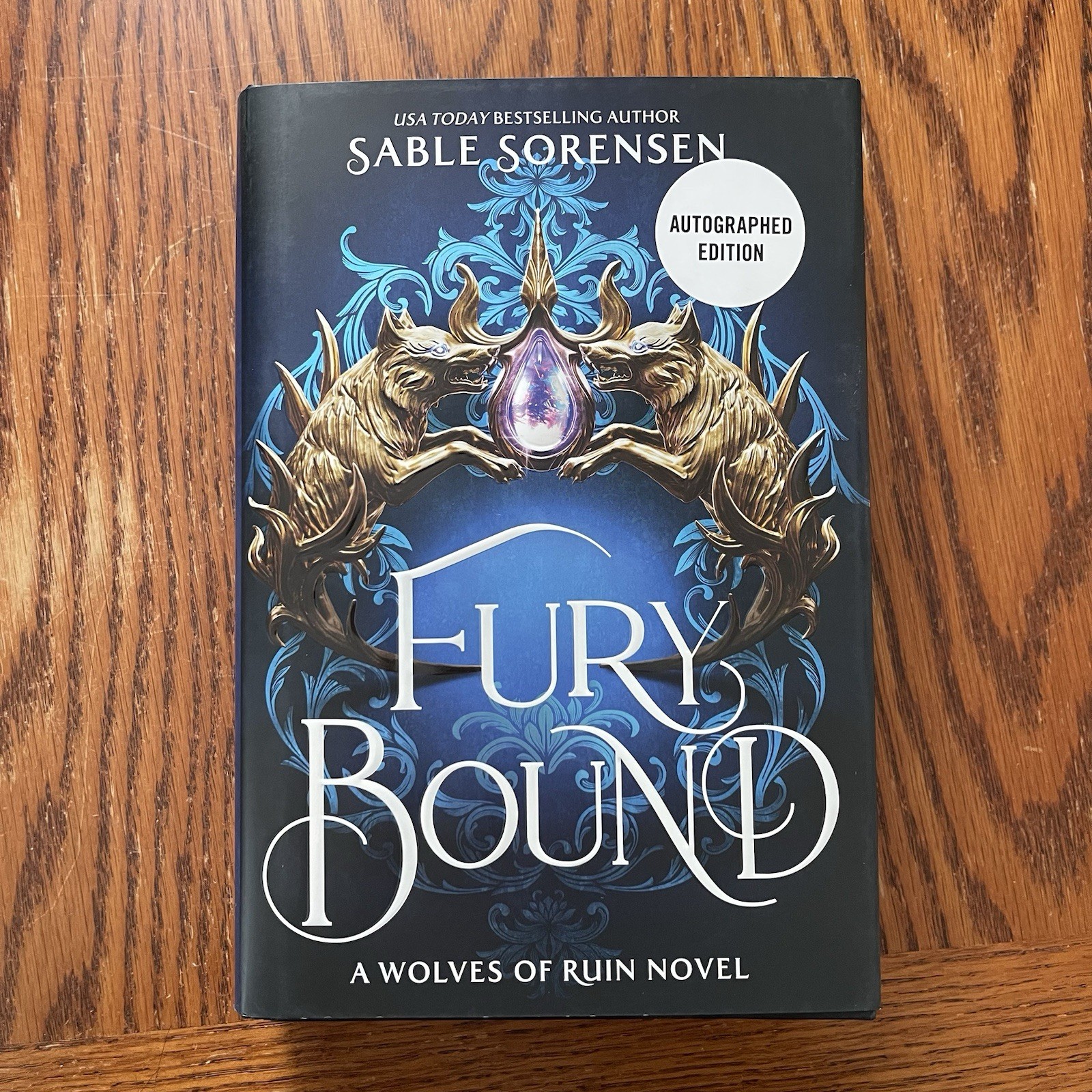 Signed Fury Bound Sable Sorensen Deluxe Edition Hardcover